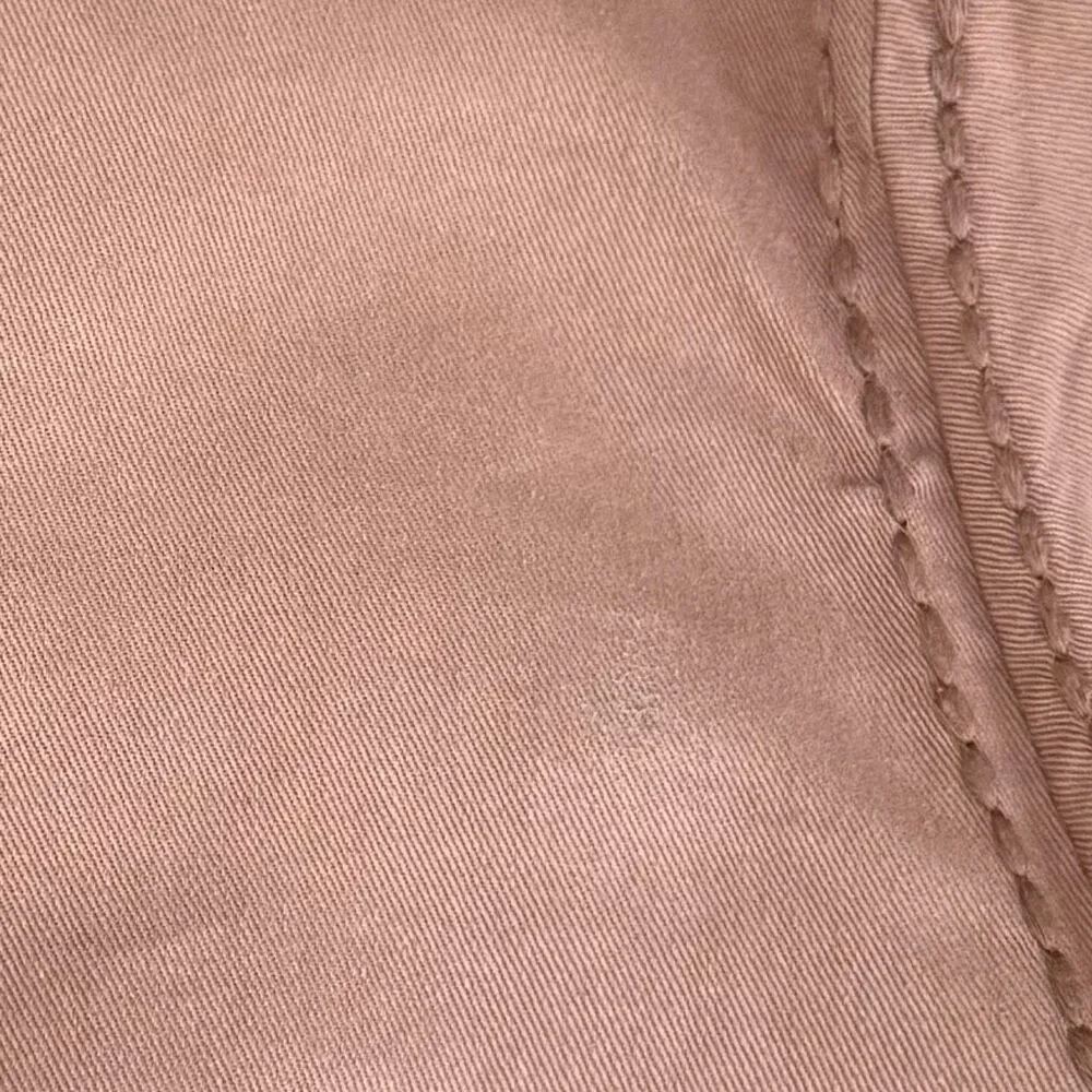 Chico's Dusty Rose Embroidered Collarless Blazer